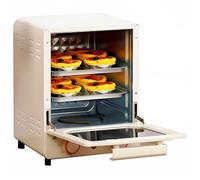 1200W Countertop Convection Oven with 3-Tier Racks, 60-Min Timer & Adjustable Thermostat for Baking and Roasting