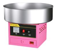 1200W Electric Cotton Candy Machine, Perfect for Kids Birthday,Family Party | Commercial Candy Floss Maker with 17.7 in Stainless Steel Bowl, Sugar Scoop, and Drawer