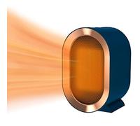 1200W Electric Heater,Fast Heating Electric Fan Heater,104°F/40°C Safe Constant Temperature Heaters for Home Low Energy Silent,2-speed Adjustable Ceramic PTC Energy Efficient Electric Heater（Blue）