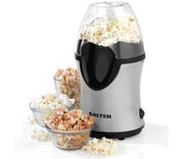 Salter EK2902 Electric Popcorn Maker - Includes Measuring Cup, No Oil, Homemade Fresh Popcorn in Under 3 Minutes, Uses Hot Air, Healthy Snacking, Detachable Cover, For Movie Nights, Parties, 1200W