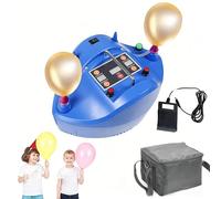 1200W Electric Precision Balloon Pump, Quantitative Balloon Inflator with Digital Timer Counter & Foot Switch, High Speed Balloon Air Pump for Party Wedding Event Decoration
