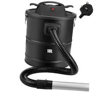 1200W Fireplace Ash Canister Vacuum Cleaner with 18kPa Powerful Suction, Multicolor Household Vacuum for Living Rooms and Apartments 18L