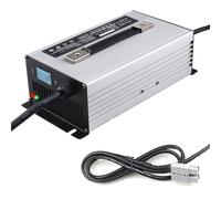 1200W Forklift Charger, 12V-72V with 50A/120A/175A/350 Plug for Pallet Jack, Floor Scrubber, Golf Cart Battery