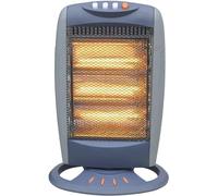 1200w Halogen Heater Instant Heat Winter Oscillating 3 Bars Home Office