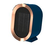 1200W Portable Ceramic Plug in Fan Heater, 2 Modes Safe, Energy Saving, Quiet, Multiple Protection, Low Noise Overheating & Tilt Protection, for Bathroom, Bedroom, Living Room, Office (Blue)