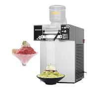1200w Snowflake Ice Maker, 180kg/24h Shaved Ice Machine, Commercial Snowflake Crusher, Rapid Cooling, Speed Adjustable, Stainless Steel, For Restaurant, Ice Cream, Milktea Shops, Snack Snow Ice