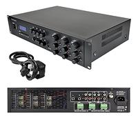 1200W Stereo Bluetooth Amplifier | 6x 200W Channel Multi Zone HiFi Matrix Mixer