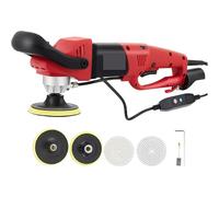 1200W Wet Stone Polisher Grinder - 6-Speed Adjustable, Complete Polishing Pad Set, Suitable for Marble, Granite, and Concrete Countertop Restoration (1200W Wet Polisher)