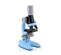 1200X Zoom Microscope Biology Lab LED School Science Experiment Kit Education Scientific Coarse And Fine Focus(Blue)