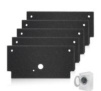 12022801 Sponge Filter, Tumble Dryer Sponge Filter Dryer Foam Filter 292 x 142 x 19 mm Base Filter Dryer Replacement Parts for Bosch Siemens Iq300 Iq500 in Heat Pump Dryer, Pack of 5