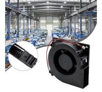 12032 Blower Fan 120x120x32mm 5V/12V/24V DC Centrifugal Cooling Fan with High Air Volume 50m³/h for Server Cabinet RV Refrigerator Turbo Ventilation and DIY(12V)