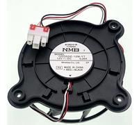 12035GE-12M-YT Refrigerator Cooling Fan Motor Compatible with Samsung Haier Refrigerator, 3-Wire Refrigerator Evaporator Motor DC 12V 0.26A 100x100mm