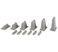 120472 Faller HO Set 6 Pillars for Ramps/Viaducts Assembly Kit Scale 1:87
