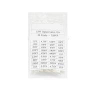 1206 SMD Capacitor assorted kit,36values*20pcs=720pcs 1pF~10uF Samples Kit electronic diy kit CZAOINCU