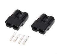 120A Battery Power Connector Compatible with, 600V High Current Terminal Block, Heat Resistant up to 105°C, for, RVs, Forklifts, Marine Use