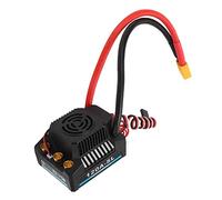 120A Brushless ESC RC Speed Controller with BEC 5.8V 5A, Electronic Speed Control for 1:8 RC Car Truck, Multiple Protection Aluminium Alloy Design