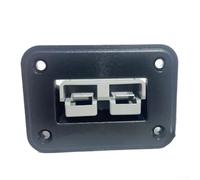 120A PC Based Connector Panel Mounting Bracket with Recessed Design for RVs Campers Trucks Boats Yachts Motorhomes and Buses 2mm Pitch Compatibility (2PCS)