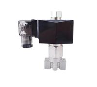 120Bar 150 N.O GSPG-06K 2 Way Water High Pressure Solenoid Valve 1/4" BSP 220V 24V 12V Orifice 6mm Normal Open SS304 Valve(DC24V)