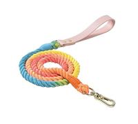 120cm/ 150cm Weaving Dog Leash Color Matching Kitten Traction Rope Walking Leash For Small Pet Dog Anti-Escape Training Long Training Leashes