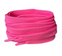 120cm / 47" Neon Pink Coloured Flat Shoe Laces For Trainers Skate Shoes, Hi Tops, Shoes Boots Converse Nikes Converse Pumas Shoelaces Laces are 10mm wide (120cm)