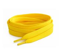 120cm / 47” Neon Yellow Smart Laces® Flat Trainer Shoe laces ideal replacement laces for trainers sneakers shoes or boots kids shoelaces