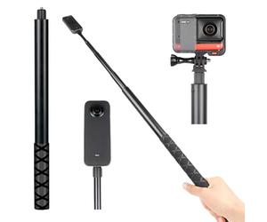 120cm / 47" Selfie Stick Pole for Insta360 X5 X4, Adjustable Universal Invisible Selfie Stick for Insta360 X5 X4 X3 for DJI Osmo Action, for GoPro Hero 13 12, 7 Pole Extendable Selfie Stick for RS ONE