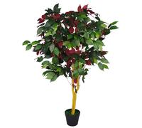 Leaf Design 120cm (4ft) Artificial Capensia Tree Ficus Plant (XL)