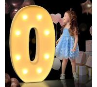 120cm/4FT Light Up Letter O, Marquee Light Up Letters, Mosaic Giant Marquee Letters, Anniversary Party Decorations, Birthday Wedding DIY Decor