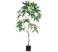 120cm Artificial Money Tree Pachira Realistic Faux Tree