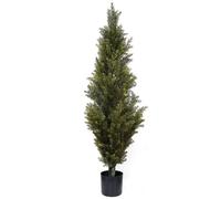 Leaf Cypress Confier Trees, 120cm Cedar Artificial, 120 cm
