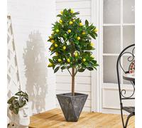 120CM Height Artificial Plants Lemon Tree with Pot