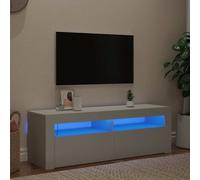 Vidaxl Tv Cabinet With Led Lights White 120X35X40 Cm