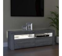 120cm Large TV Unit TV Stand Cabinet Sideboard with RGB LED Lights Living Room
