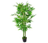 Artificial 120Cm Leaf Design UK Realistic Artificial Bamboo Plants / Trees Green