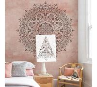 120cm Mandala Huge Giant Flower Stencils For Walls Templates On The Wall Painting For Furniture Crafts Template Decorative For Ceiling Decorate S512