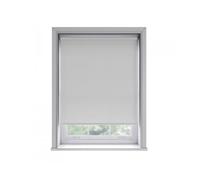 120cm No Drill White Thermal Blackout Roller Blind (170cm Drop), White