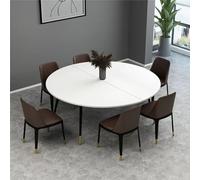 120cm Round Folding Table Portable Two Piece Design for Easy Stora Ideal for Temporary Use Perfect for Parties Outdoor Events and Dining Versatile Replacement Top