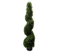 120cm Sprial Buxus Artificial Tree UV Resistant Outdoor