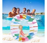 120CM Swimming Float Inflatable for Boys and Girls,Inflatable Pool Floats for Kids,Summer Inflatable Water Wheel,Inflatable Coloured Water Roller Roller Float,Summer Pool Toys for Beach Pool Party
