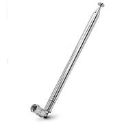 120cm Telescopic Antenna Replacement F Plug DAB FM AM Radio Auto Car Audio