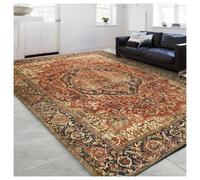 (120cm x 170cm (4ft x 5ft 6")_ Small Area Rug For Bedroom Living Room) Modern Large Rugs For Living Room Bedroom Red Rug