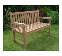 (120cms) Java Teak Bench - Chunky Quality Garden Patio Bench