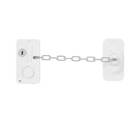 120dB Door Alarm Safety Lock Aluminium Chain Fridge Drawer Cabinet Secure | Emits a piercing 120dB the moment a door, drawer, or cabinet is opened, keeping little away from hazardous areas.