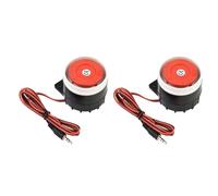120dB Loud Wired Alarm for Horn 12V DC Indoor Piezoelectric Buzzer 2 Pack