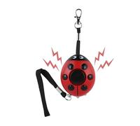 120db Portable Personal Security Alarm- Beetle Ladybug Alarm Keychain Protect Alert for Joggers, The Elderly, The Disabled, Night-Shift Workers