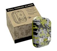 120dB Trip Alarm - Waterproof Camping Security Siren | Outdoor Perimeter Defense for Wilderness Mountains Night Defense Property Protection Hunting, Travel Survival and Adventures, 3.35 inches
