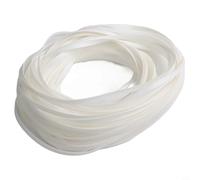 120ft Flat Plastic Rattan Repair Kit for Restoring Wicker Patio Furniture Waterproof PE Material Roll Suitable for DIY Furniture Repair Projects (White)