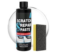 120g Car Scratch Repair Kit, Gloss Restoration Paste With Sponge Applicator For Cars Paint Scratch's Removal, Vehicle Exterior Care And Polishing | Helps Restore Shine Reduce Light Scratches O