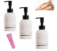 120g Gentle Hair Removal Cream, Gentle Body and Facial Hair Removal Cream, Leaves Skin Silky Smooth & Hydrated, Natural Ingredients Suitable for All Skin Types (3pcs)