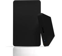 120GB Portable External Hard Drive - Ultra Slim 2.5" USB 3.0 External HDD - Compatible with Windows, Mac, Chromebook - External Storage for Backup, Compact Portable Hard Drive - Black